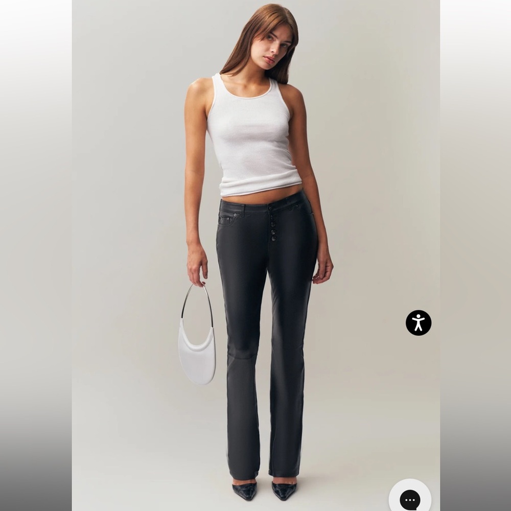 Women's Black Straight Leg Pants